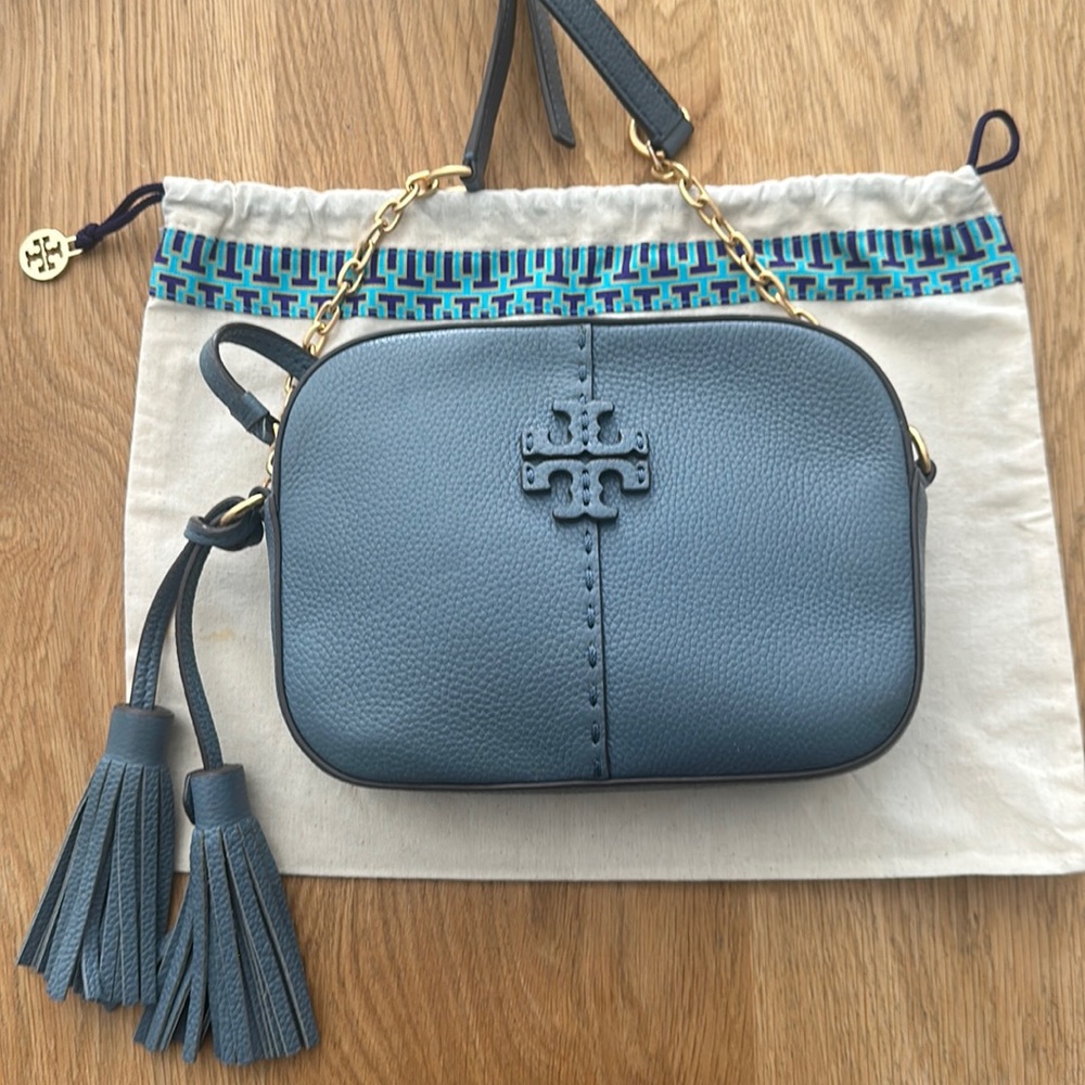Tory Burch McGraw camera bag